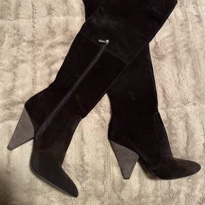 Vince Camuto boots.  Over the knee.